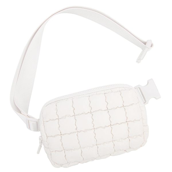 Womens Waterproof Quilted Puffer Fanny Bag - Image 9