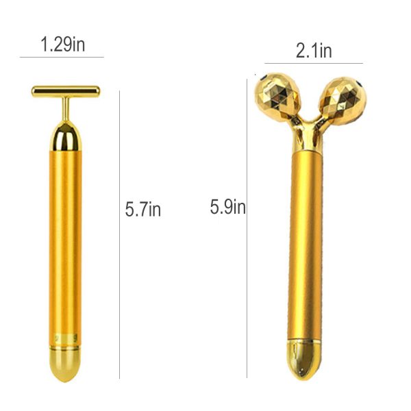 Zinc Alloy Electric Face Massage Roller Set - Image 7