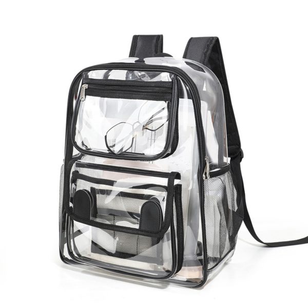 Large Capacity Waterproof Clear PVC Backpack - Image 7