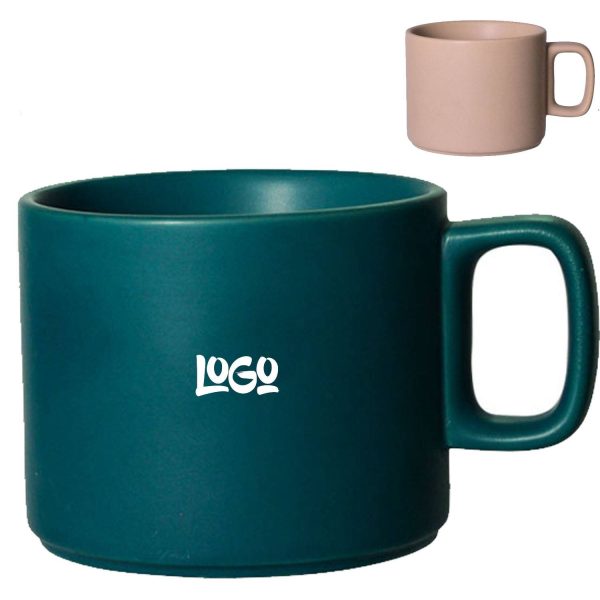 10 oz Ceramic Coffee Mug w/ Handle