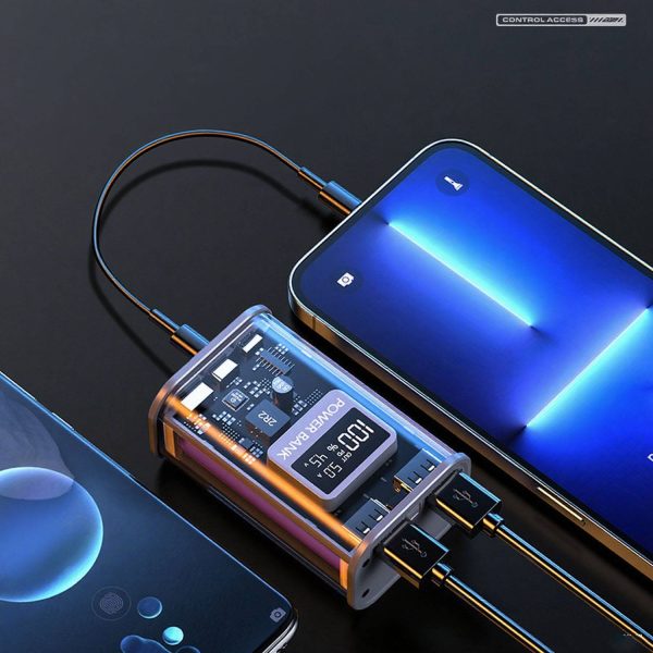 Digital Display Transparent Power Bank - Image 5