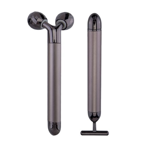 Zinc Alloy Electric Face Massage Roller Set - Image 3