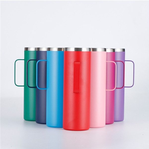 20 oz Large Capacity Wall Stainless Steel Coffee Mug - Image 9