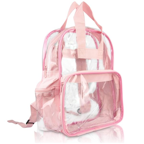 Large Capacity PVC Waterproof Clear Backpack w/ Handle - Image 3