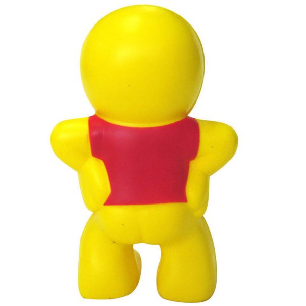 PU Captain Smiley Shaped Stress Reliever - Image 3
