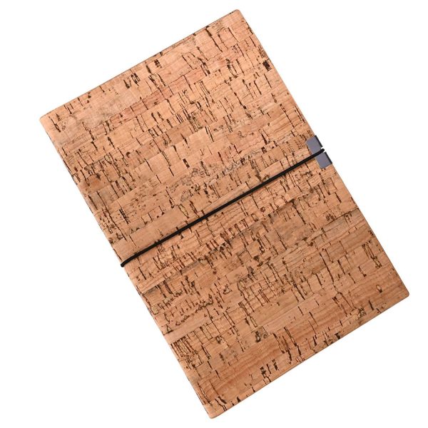 A5 Eco Friendly Cork Patchwork Notebook - Image 3