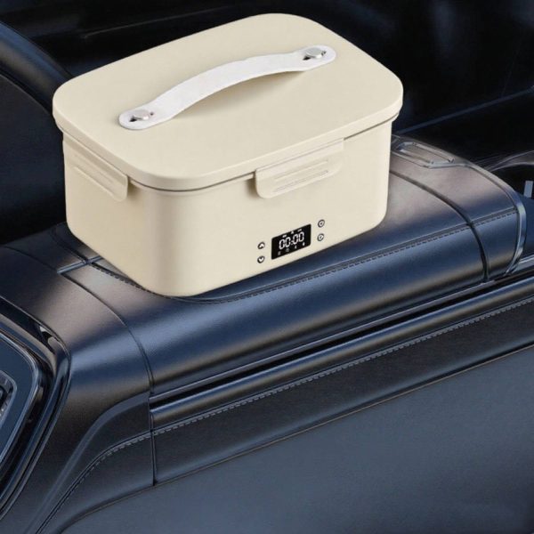 Plastic Cordless Electric Food Warmer Lunch Box - Image 3