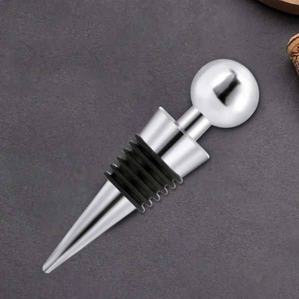 Zinc Alloy Wine Bottle Stopper - Image 4
