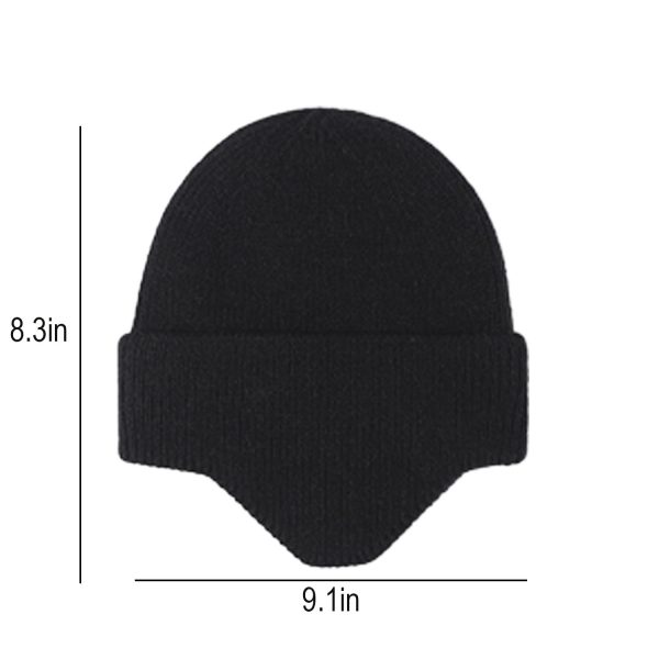 Winter Knit Warm Earflap Hat - Image 10