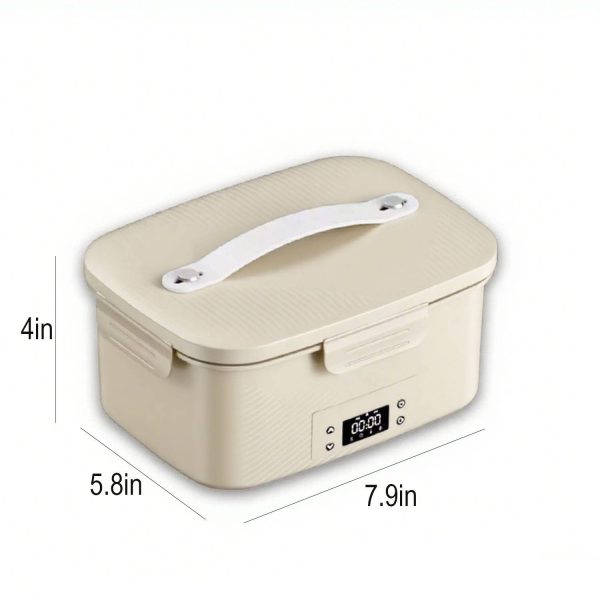 Plastic Cordless Electric Food Warmer Lunch Box - Image 5