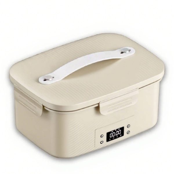 Plastic Cordless Electric Food Warmer Lunch Box - Image 2