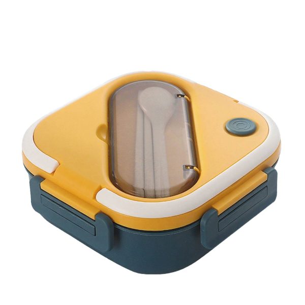 Plastic Leak Proof Lunch Box w/ Utensils - Image 3