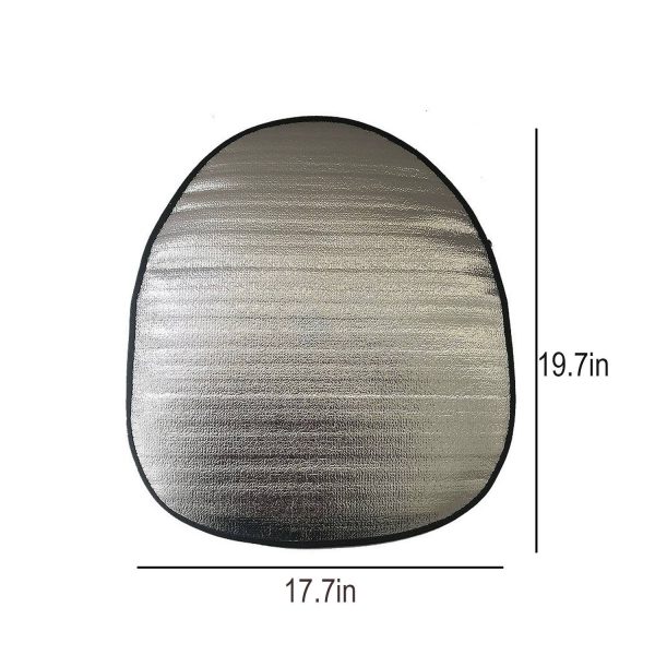 Aluminum Foil Car Steering Wheel Sunshade Cover - Image 8
