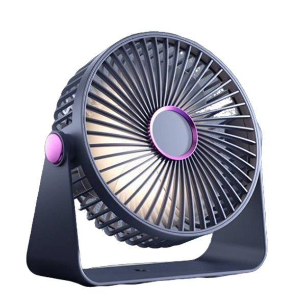 USB Rechargeable Desktop Cooling Fan - Image 2