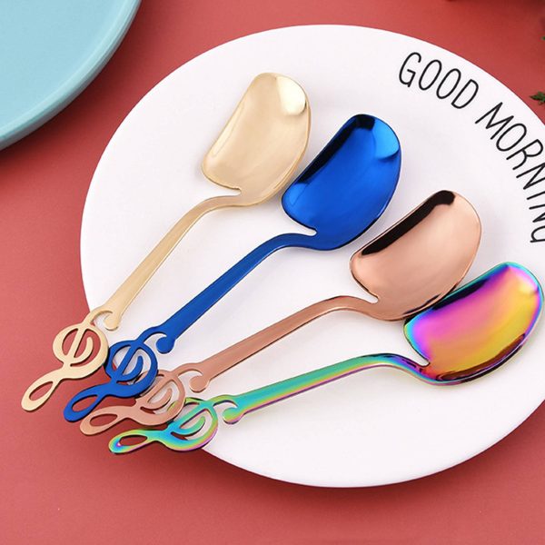 Stainless Steel Music Note Hanging Spoon - Image 7