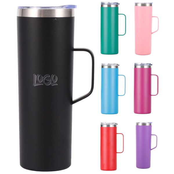 20 oz Large Capacity Wall Stainless Steel Coffee Mug