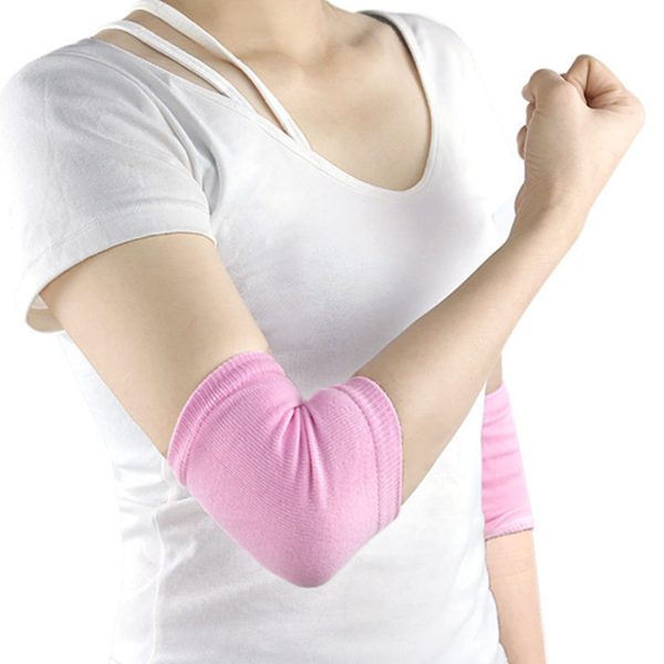 Women Elastic Moisturizing Elbow Sleeve w/ Gel Lining - Image 3