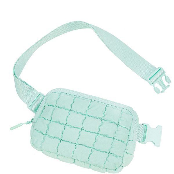 Womens Waterproof Quilted Puffer Fanny Bag - Image 11