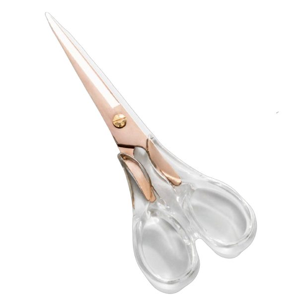 Stainless Steel Scissors w/ Acrylic Handle - Image 3