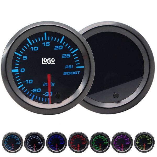 7-color LED Display Turbo Boost Gauge