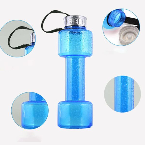 26 oz Dumbell Shaped Sports Water Bottle - Image 5