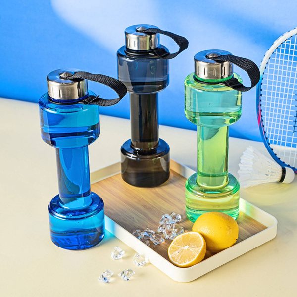 26 oz Dumbell Shaped Sports Water Bottle - Image 6