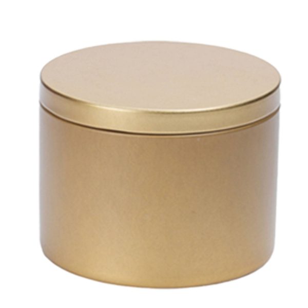 8 oz Metal Aromatherapy Candle Tin - Image 4