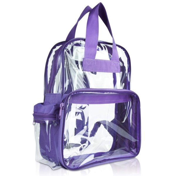 Large Capacity PVC Waterproof Clear Backpack w/ Handle - Image 2