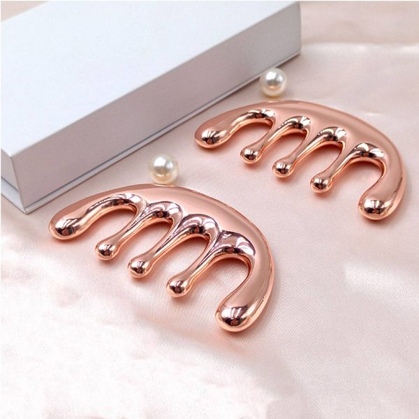 Zinc Alloy Gua Sha Relaxation Massage Comb - Image 3