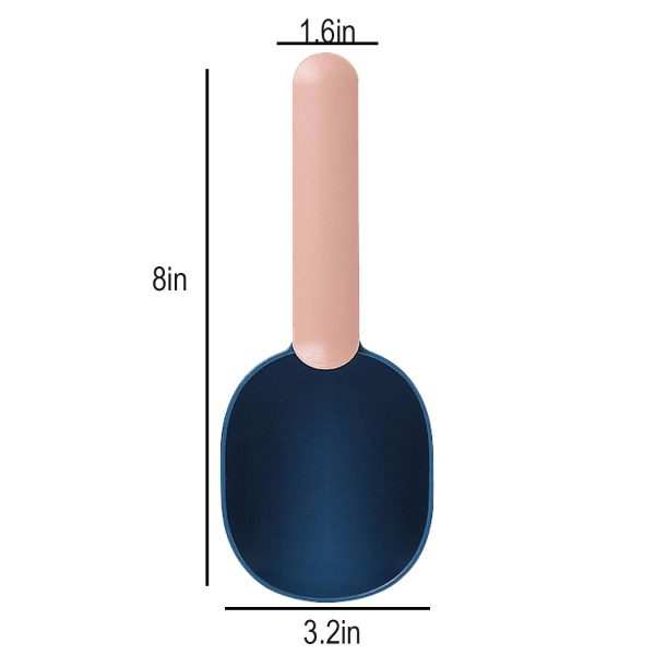 Plastic Pet Food Scoop W/ Bag Sealing Clip - Image 6