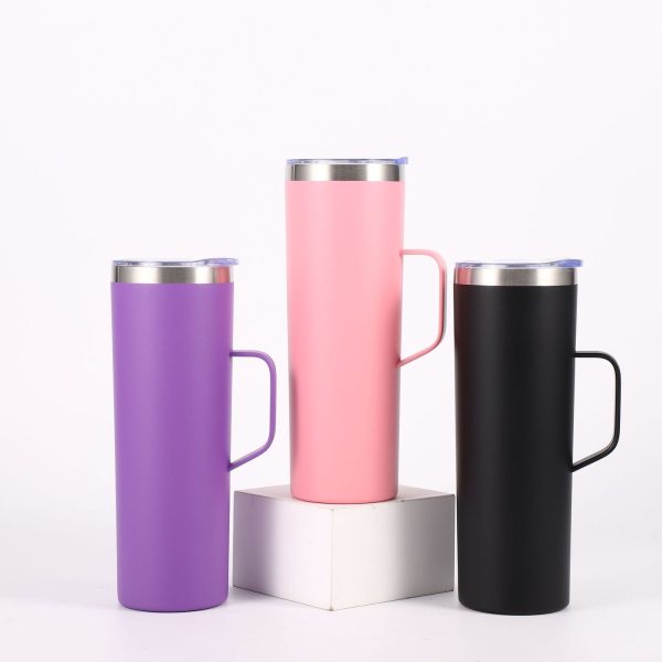 20 oz Large Capacity Wall Stainless Steel Coffee Mug - Image 10