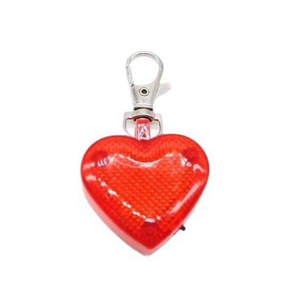 Flashing Heart Pet Keychain - Image 3
