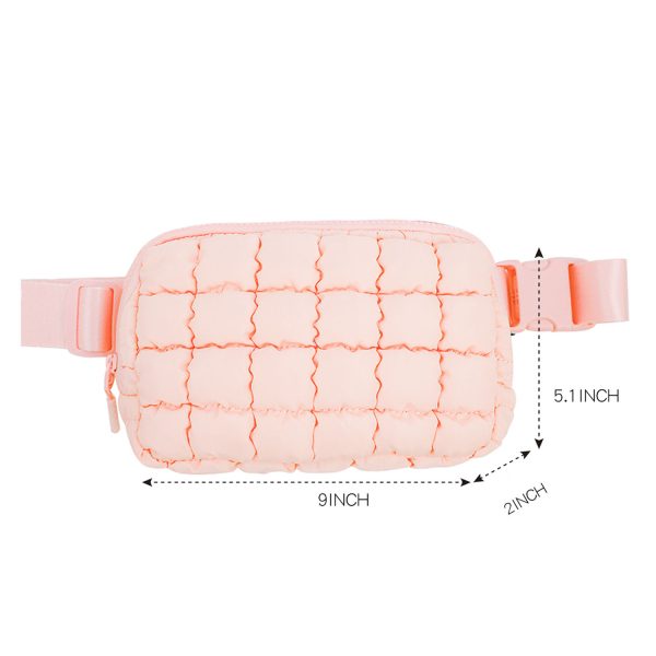 Womens Waterproof Quilted Puffer Fanny Bag - Image 15