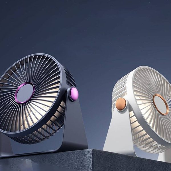 USB Rechargeable Desktop Cooling Fan - Image 4