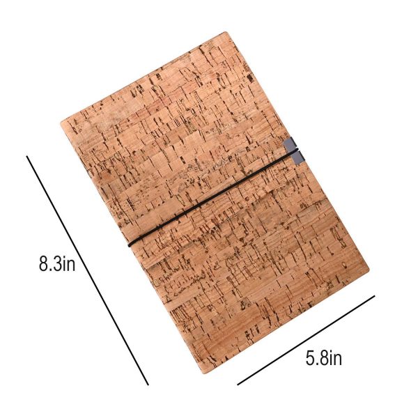 A5 Eco Friendly Cork Patchwork Notebook - Image 9