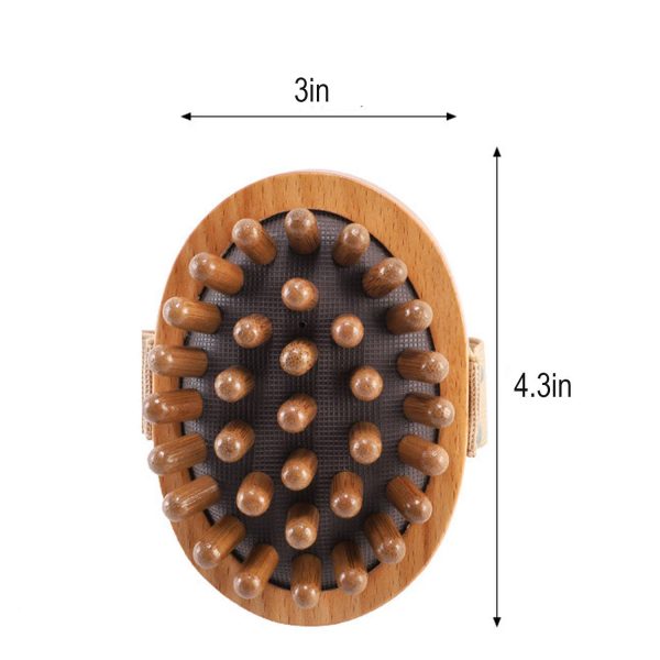Wooden Manual Massage Guasha Scraping Brush - Image 5