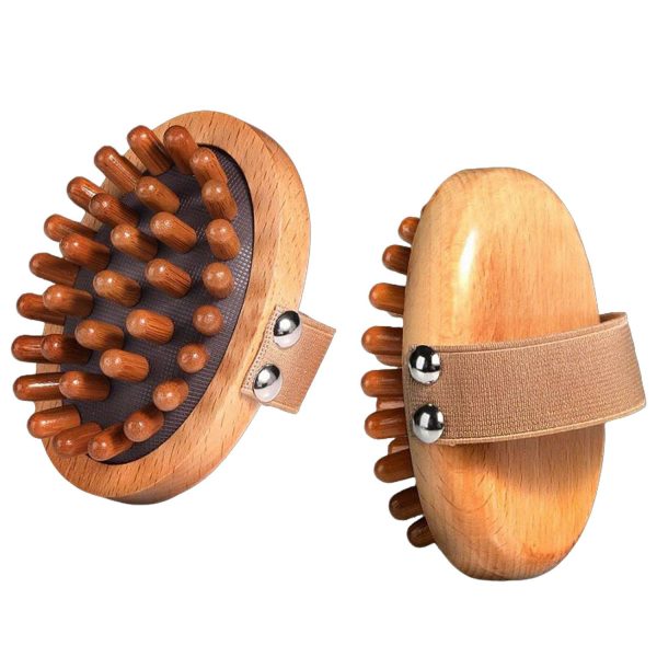 Wooden Manual Massage Guasha Scraping Brush - Image 2