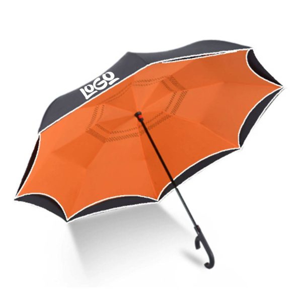 42 Inch Double Layer Reverse Umbrella