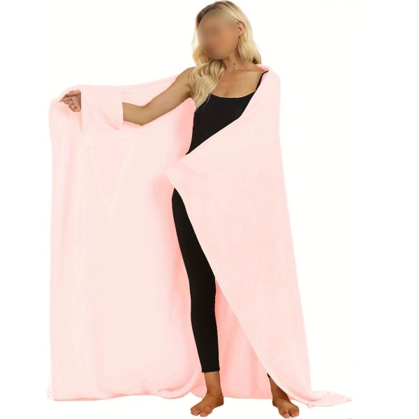 Polyester Hooded Wearable Blanket - Image 4