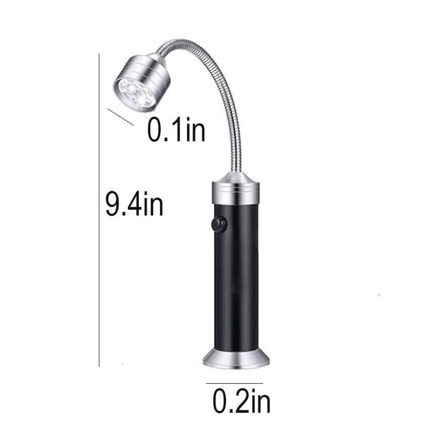 Magnetic Base Flexible Hose LED Camping BBQ Light - Image 3