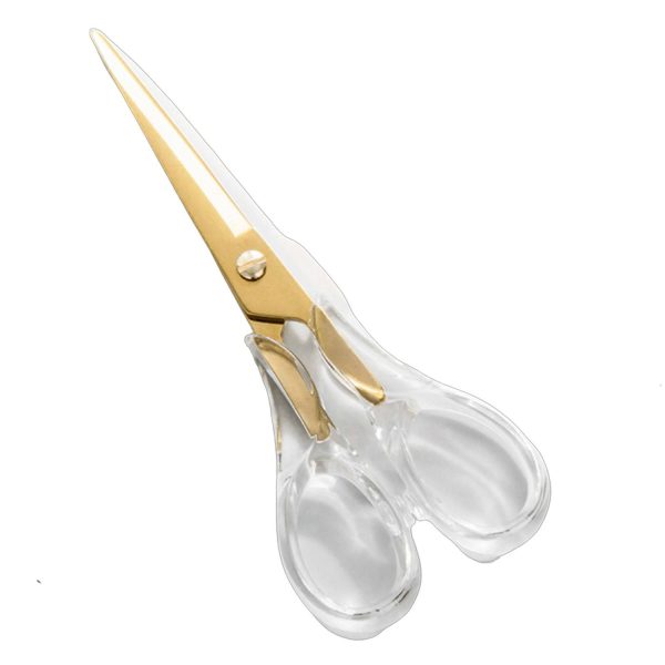 Stainless Steel Scissors w/ Acrylic Handle - Image 2