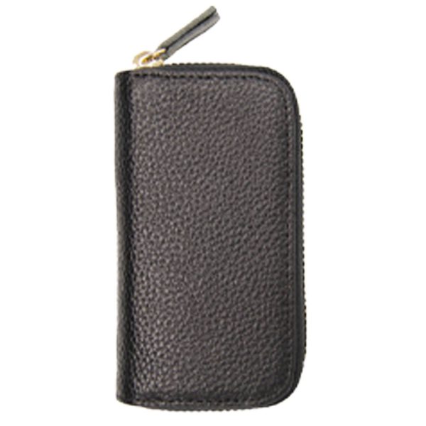 Genuine Leather Zipper Multifunction Key Bag - Image 6