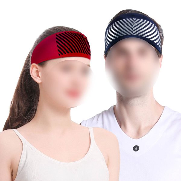 Unisex Absorbent Sport Sweat Headband - Image 15