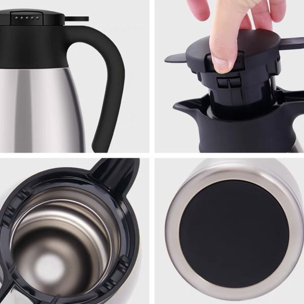 64 oz Stainless Steel Thermal Coffee Carafe - Image 4