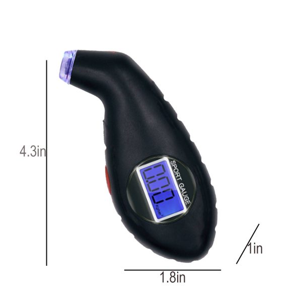 Digital Tire Pressure Gauge w/ LCD Display - Image 8