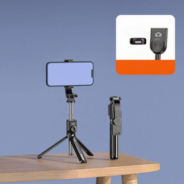 Portable Expandable Bluetooth Tripod Selfie Stick - Image 6