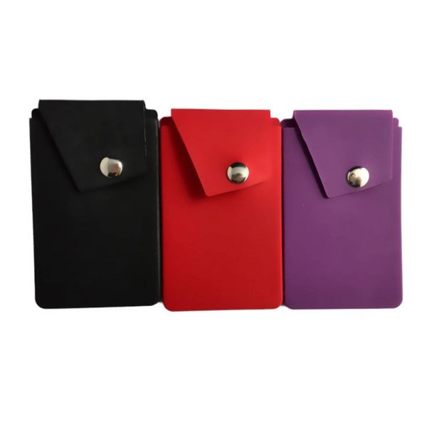 Silicone Button Phone Card Holder Sticker - Image 5