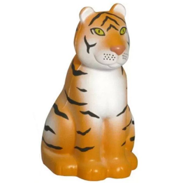 PU Foam Sitting Tiger Stress Reliever - Image 2