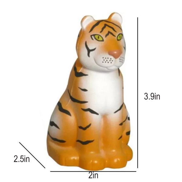 PU Foam Sitting Tiger Stress Reliever - Image 4
