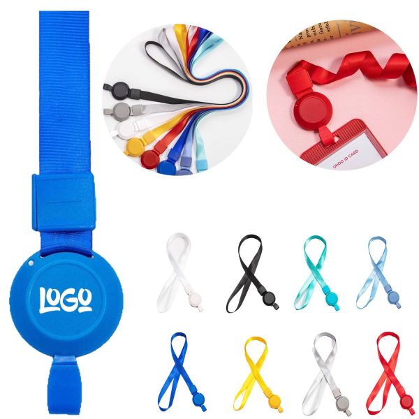 Polyester Retractable ID Badge Lanyard